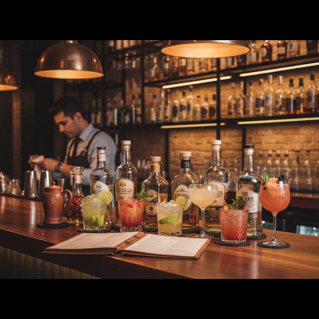 Como Montar Carta de Drinks com Cachaça em Londrina - Guia